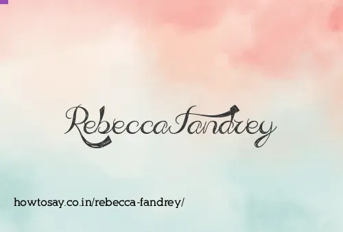 Rebecca Fandrey