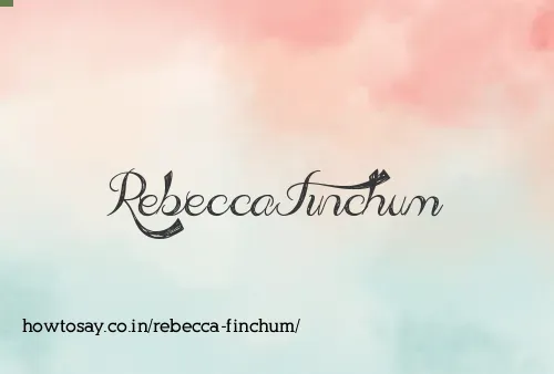 Rebecca Finchum