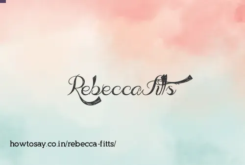 Rebecca Fitts