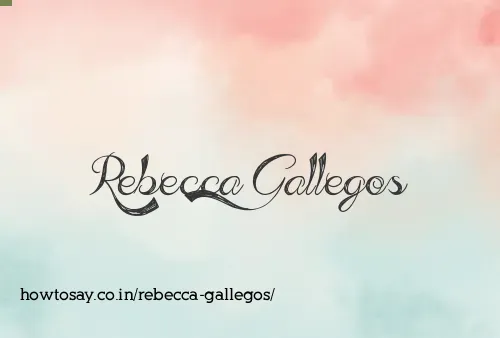Rebecca Gallegos
