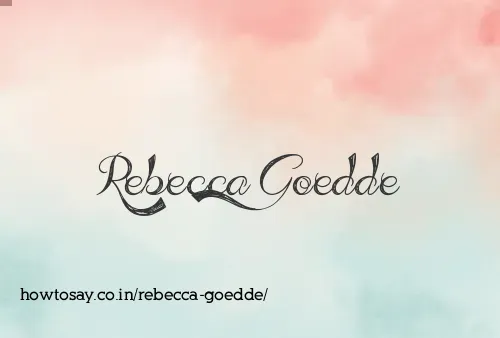 Rebecca Goedde