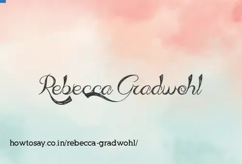 Rebecca Gradwohl