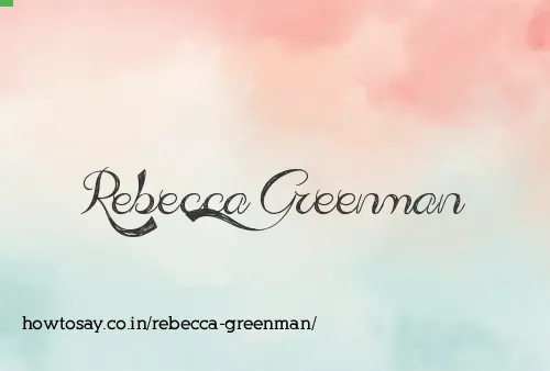 Rebecca Greenman