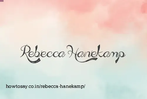 Rebecca Hanekamp