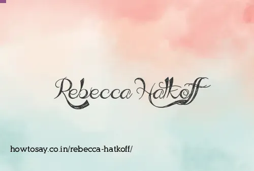 Rebecca Hatkoff