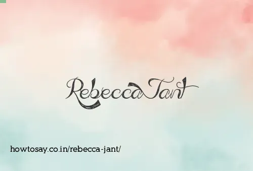 Rebecca Jant