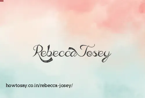 Rebecca Josey