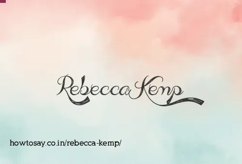 Rebecca Kemp