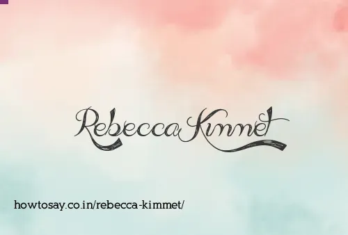 Rebecca Kimmet