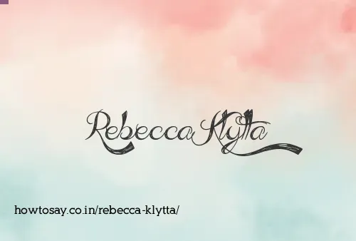 Rebecca Klytta