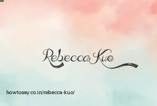 Rebecca Kuo