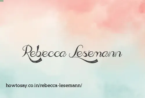 Rebecca Lesemann