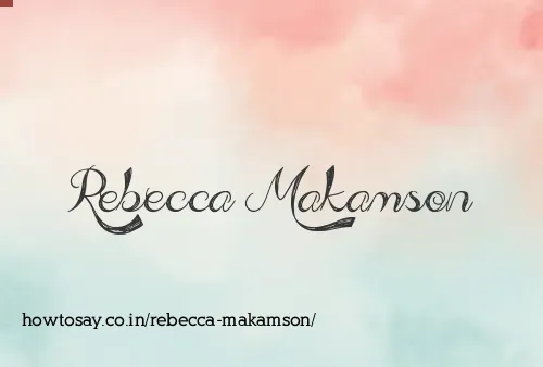 Rebecca Makamson