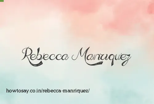 Rebecca Manriquez