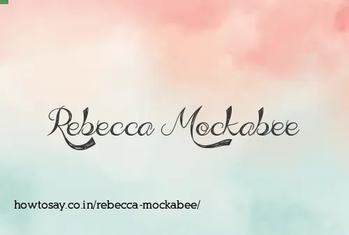 Rebecca Mockabee