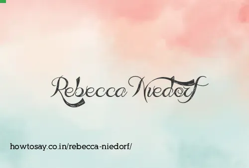 Rebecca Niedorf