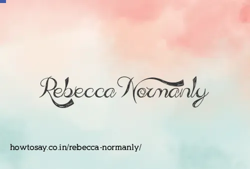Rebecca Normanly