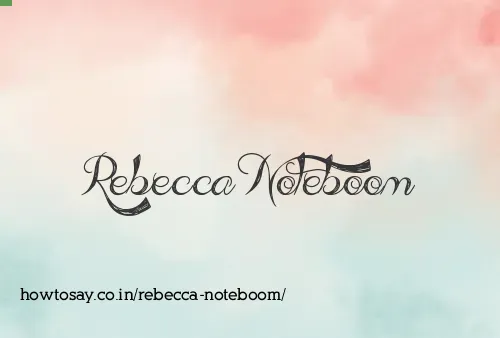 Rebecca Noteboom