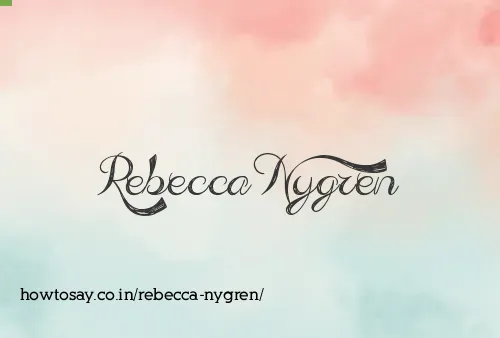 Rebecca Nygren