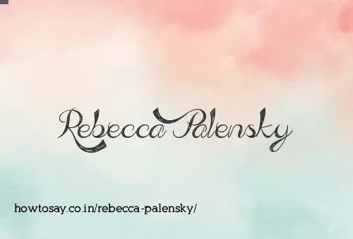 Rebecca Palensky