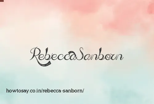 Rebecca Sanborn