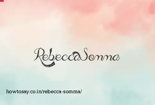 Rebecca Somma