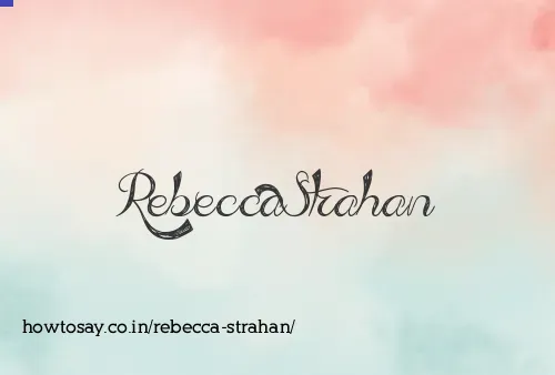 Rebecca Strahan