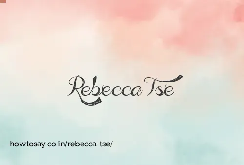 Rebecca Tse