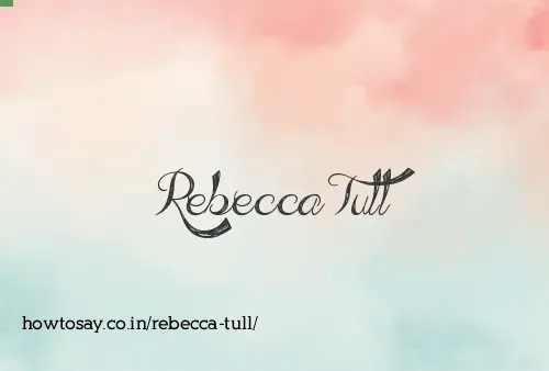 Rebecca Tull