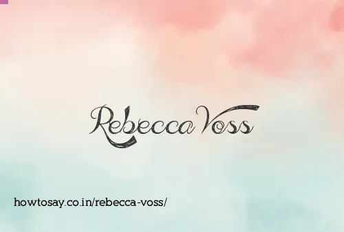 Rebecca Voss