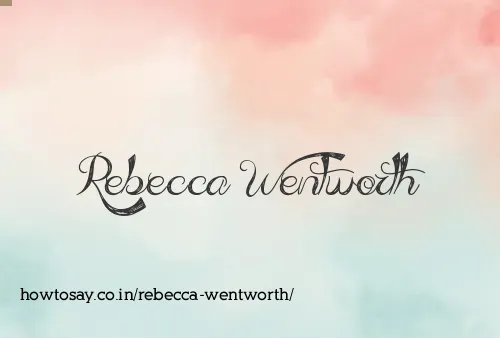 Rebecca Wentworth