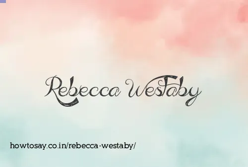 Rebecca Westaby