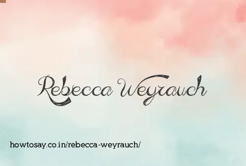 Rebecca Weyrauch