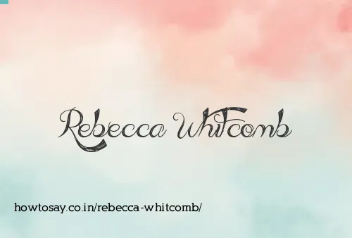Rebecca Whitcomb