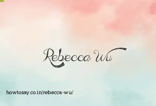 Rebecca Wu