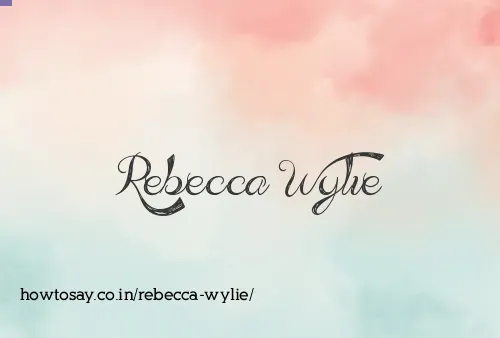 Rebecca Wylie