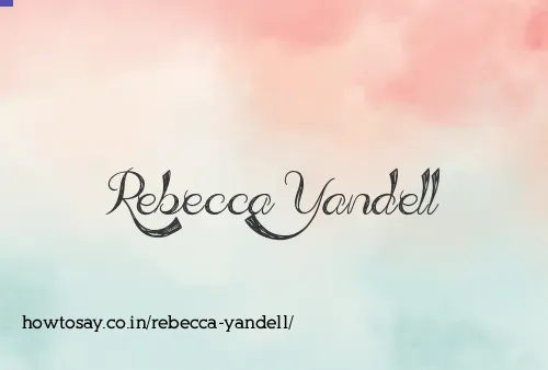 Rebecca Yandell