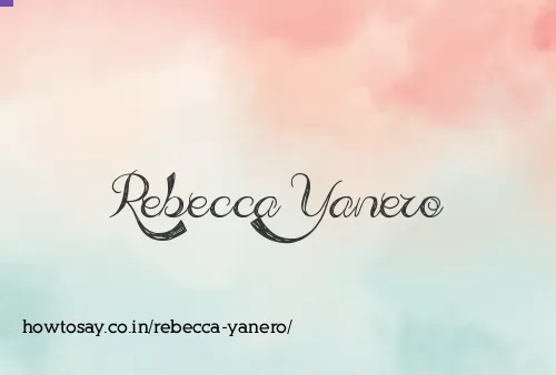 Rebecca Yanero