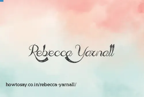 Rebecca Yarnall