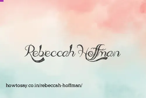 Rebeccah Hoffman