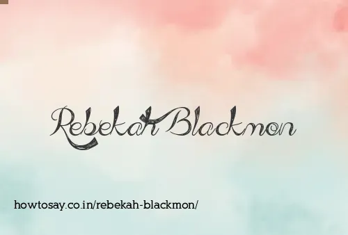 Rebekah Blackmon