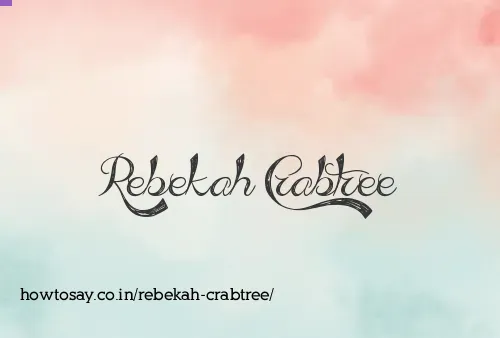 Rebekah Crabtree