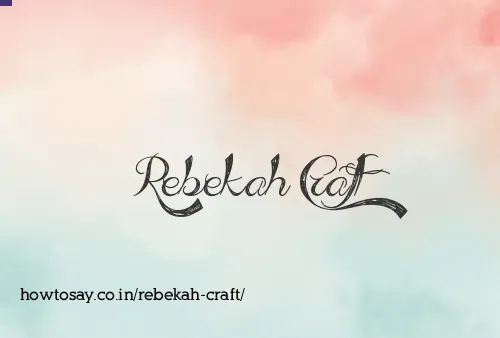 Rebekah Craft