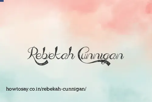 Rebekah Cunnigan