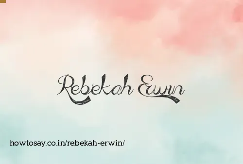 Rebekah Erwin