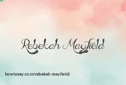 Rebekah Mayfield