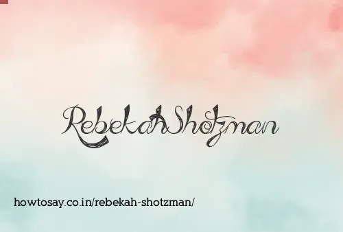 Rebekah Shotzman