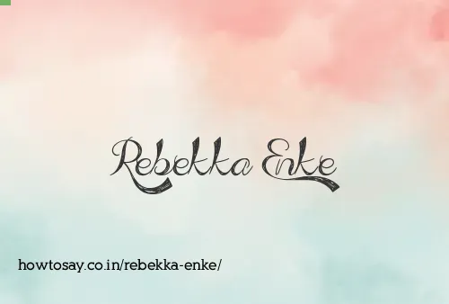 Rebekka Enke