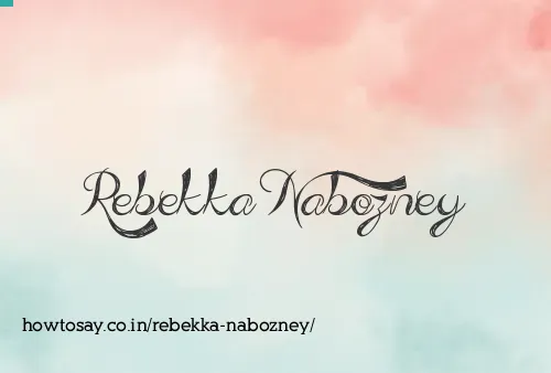 Rebekka Nabozney