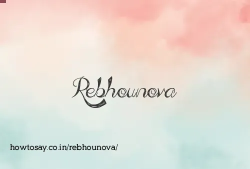 Rebhounova